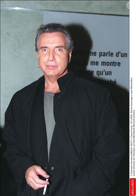 Soirée hommage a Jean-Michel Boris,ancien directeur de l'Olympia, au Club Med World. Bernard Lavilliers. Paris le 12 novembre 2001. © Giancarlo Gorassini/ABACA