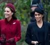 Pour une fois, Kate et Meghan sont raccords sur un événement de taille à venir.

Kate Middleton et Meghan Markle se rendent à la messe de Noël à l'église Sainte-Marie-Madeleine à Sandringham, le 25 décembre 2018.

Photo : Agence / Bestimage