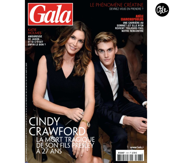 Couverture du nouveau numéro du magazine Gala