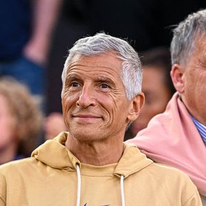 L'animateur de télévision français NAGUI Fam assiste au match de l'UEFA Nations League entre l'Espagne et la France à la Mercedes-Benz Arena le 5 juin 2025 à Stuttgart, en Allemagne. Photo par Baptiste Fernandez/Icon Sport/ABACAPRESS.COM