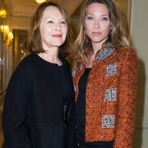 Nathalie Baye et sa fille Laura Smet - Soirée des "Révélations César 2015" à l'hôtel Meurice à Paris le 12 janvier 2015.
OLIVIER BORDE / BESTIMAGE