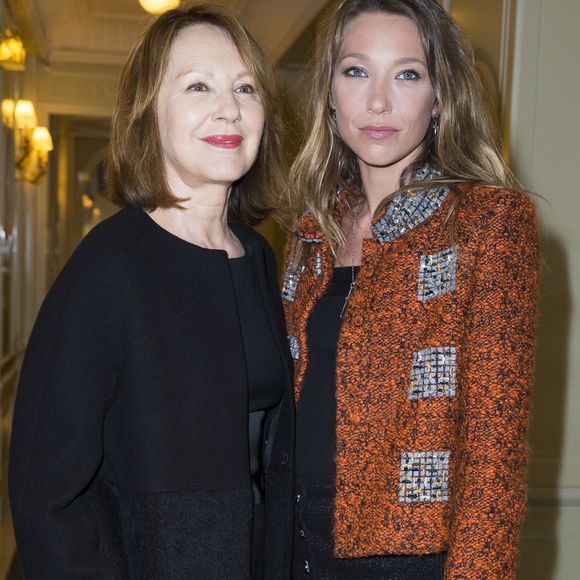 Nathalie Baye et sa fille Laura Smet - Soirée des "Révélations César 2015" à l'hôtel Meurice à Paris le 12 janvier 2015.
OLIVIER BORDE / BESTIMAGE