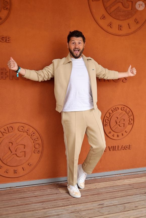 Christophe Beaugrand au village lors des Internationaux de France de Tennis de Roland Garros 2025, à Paris, France, le 2 Juin 2025. © Jacovides-Moreau/Bestimage