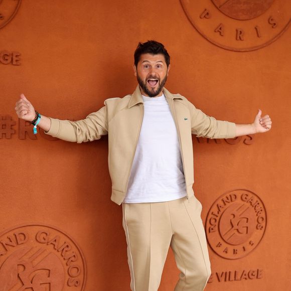 Christophe Beaugrand au village lors des Internationaux de France de Tennis de Roland Garros 2025, à Paris, France, le 2 Juin 2025. © Jacovides-Moreau/Bestimage