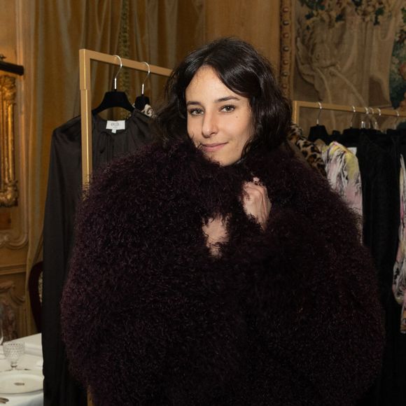 Exclusif - Adèle Galloy - Présentation de la nouvelle collection de la marque Oud automne/hiver 2025-2026 dans les salons des restaurants Lafayette à Paris. Le 3 février 2025.
© Jeremy Melloul / Bestimage