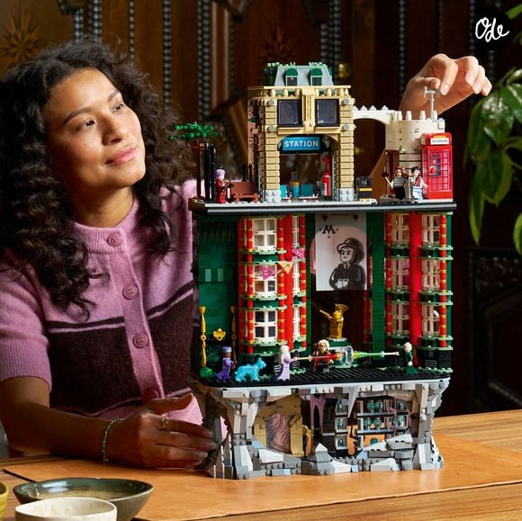LEGO is celebrating 25 years since the release of the first Harry Potter movie — with a massive set recreating the Ministry of Magic building. Picture supplied by JLPPA | 00765482