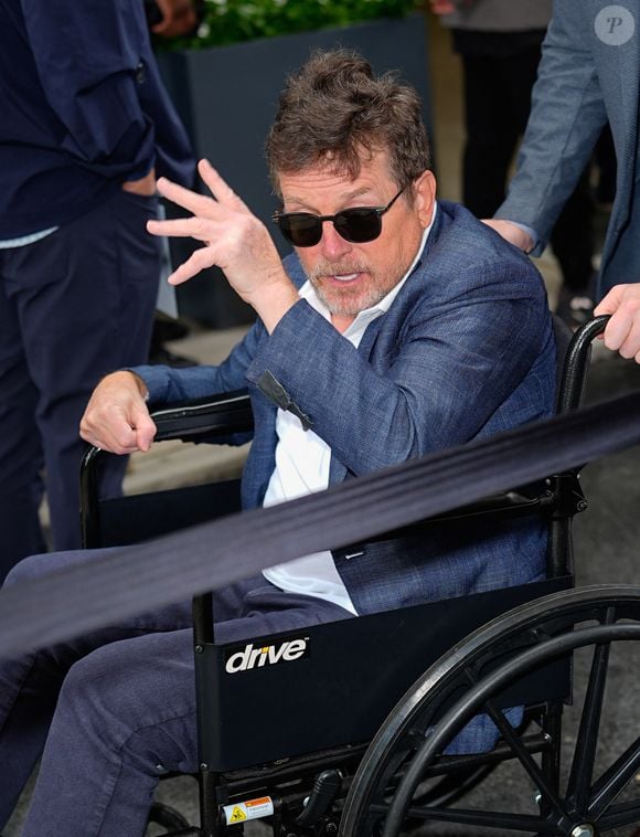 Elle a eu lieu le 7 septembre 

Michael J. Fox à l'US Open à Flushing Meadows, Queens à New York