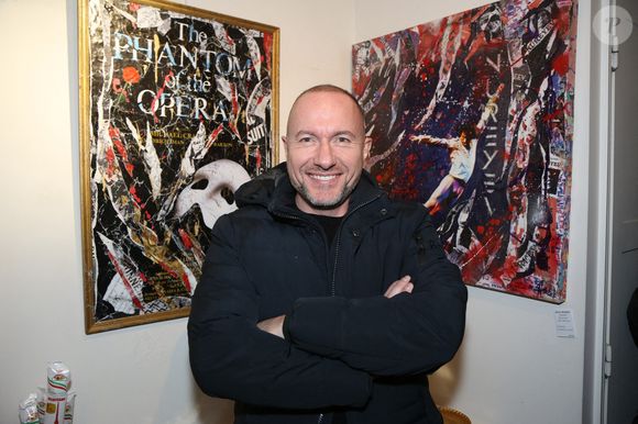 Pascal Soetens lors du vernissage de l'exposition de l'Artiste Anne Mondy a Paris, France, le 05 Mars 2020. Photo by Jerome Domine/ABACAPRESS.COM
