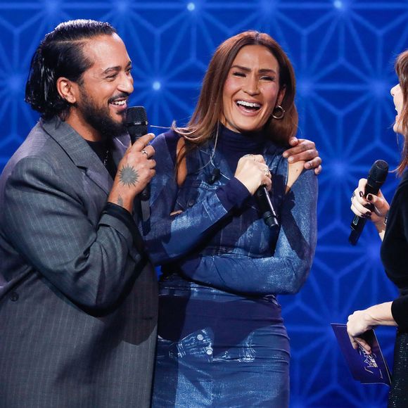 Exclusif - Slimane, Vitaa, Faustine Bollaert - Surprises - Enregistrement de l'émission "La boîte à secrets N°18", présentée par F.Bollaert et diffusée le 12 janvier 2024 sur France 3
Christophe Clovis / Bestimage