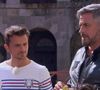 Mais une des participantes s'est retrouvée bloquée durant une épreuve.

Tristan Lopin, Shy'm et David Voisin avec le présentateur Olivier Minne dans "Fort Boyard" épisode du 5 juillet 2025 © France 2