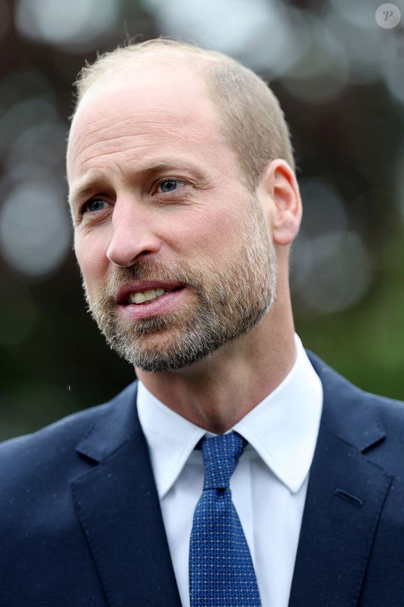 Le prince William assiste au lancement du Mémorial humanitaire mondial à Gunnersbury Park, Londres, Royaume-Uni, le 30 septembre 2025. © Chris Jackson/WPA-Pool/Bestimage