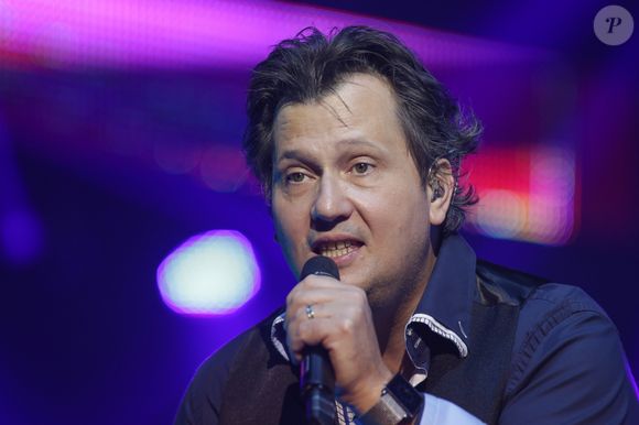 Sacha Goeller du groupe "Tenue de Soirée" - Concert "Stars 80 L'origine" au Zénith de Lille, le 24 octobre 2014.  

Photo : VANSTEENKISTE STEPHANE / BESTIMAGE