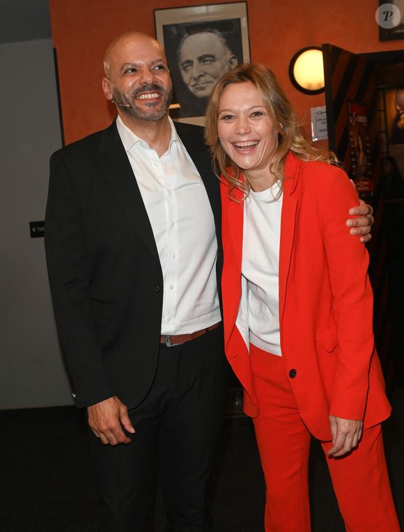 Il s'agit de "Blockbusters"
Exclusif - Frédérick Sigrist et Caroline Vigneaux - Backstage - Anne Roumanoff fête ses 35 ans de carrière avec le spectacle "Anne Roumanoff & Co s'amusent" à l'Olympia de Paris le 4 décembre 2022. © Coadic Guirec/Bestimage