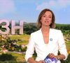 Après plusieurs jours d’entraînement, elle a réussi à trouver ses marques malgré la complexité du direct. 

Isabelle Ithurburu lors du journal de TF1