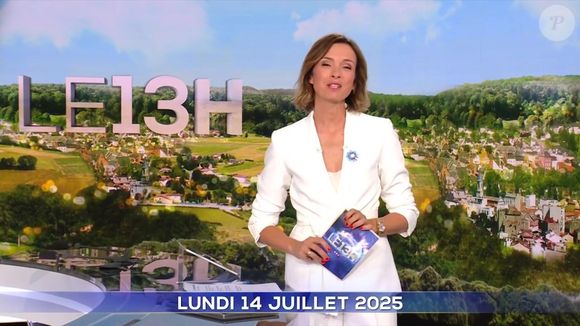 Après plusieurs jours d’entraînement, elle a réussi à trouver ses marques malgré la complexité du direct. 

Isabelle Ithurburu lors du journal de TF1