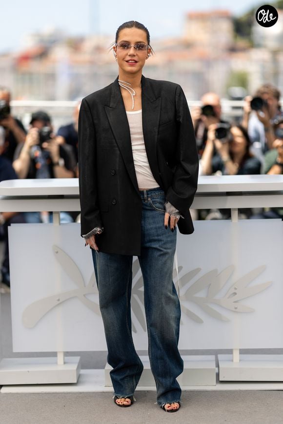 Adèle Exarchopoulos au photocall du film "Mariage Au Goût D'Orange" (Orange-Flavoured Wedding) lors du 79ème Festival International du Film de Cannes, France, le 20 mai 2026. © Jacovides-Moreau/Bestimage