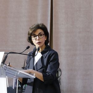 Rachida Dati - Ouverture du Festival du Livre de Paris 2025 au Grand Palais à Paris le 10 avril 2025. Le Maroc est l'invité d'honneur du Festival du Livre de Paris 2025, qui fête son retour au Grand Palais.  © Marc Ausset-Lacroix/Bestimage