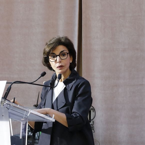 Rachida Dati - Ouverture du Festival du Livre de Paris 2025 au Grand Palais à Paris le 10 avril 2025. Le Maroc est l'invité d'honneur du Festival du Livre de Paris 2025, qui fête son retour au Grand Palais.  © Marc Ausset-Lacroix/Bestimage