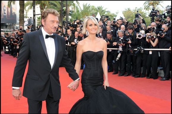 Laeticia Hallyday à Cannes : Le cliché d'un moment hors du temps avec Johnny refait surface, la nostalgie est toujours là : Le diaporama - Purepeople