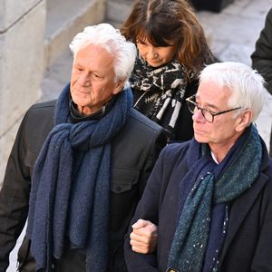 Gérard Lenorman arrivant à l'église Notre-Dame de l'Assomption, pour la cérémonie funéraire de l'actrice française Brigitte Bardot, à Saint-Tropez, dans le sud-est de la France, le 7 janvier 2026. L'actrice française Brigitte Bardot, symbole de la libération sexuelle dans les années 1950 et 1960, qui s'est réinventée en défenseuse des droits des animaux et a embrassé des opinions d'extrême droite, est décédée le 28 décembre 2025 à l'âge de 91 ans. Photo par Julien Reynaud/APS-Medias/ABACAPRESS.COM
