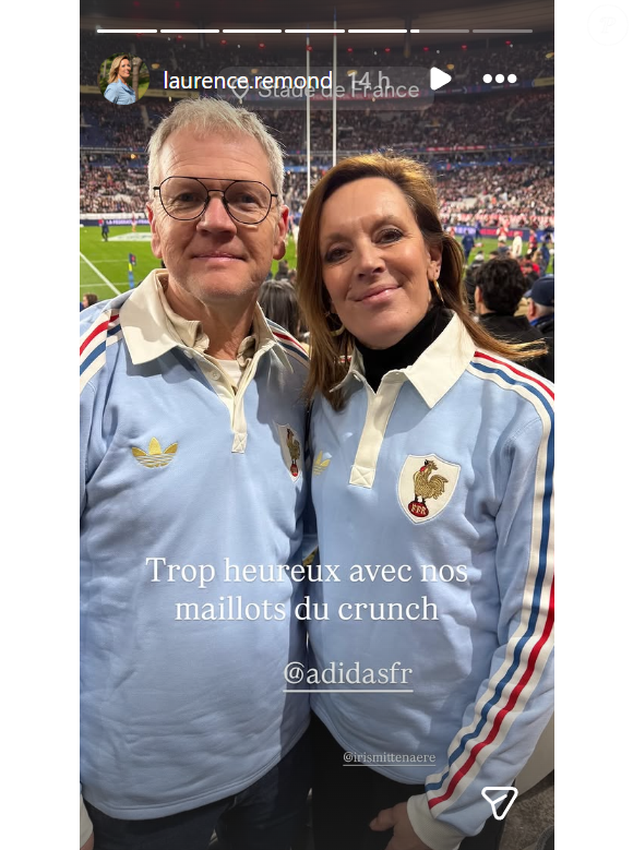 Capture d'écran du compte Instagram de Laurence Remond. @laurence.remond