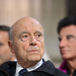 Alain Juppé lors de la cérémonie d'intronisation de Robert Badinter, ancien ministre de la Justice, au Panthéon à Paris, France, le 9 octobre 2025. Photo par Eliot Blondet/ABACAPRESS.COM