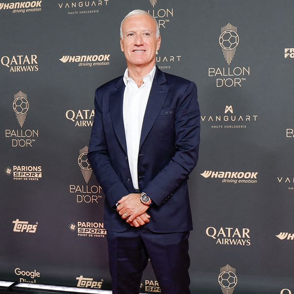 Didier Deschamps au photocall de la 69ème cérémonie du Ballon D'Or 2025 au théâtre du Châtelet à Paris, France, le 22 septembre 2025. © Cyril Moreau/Bestimage