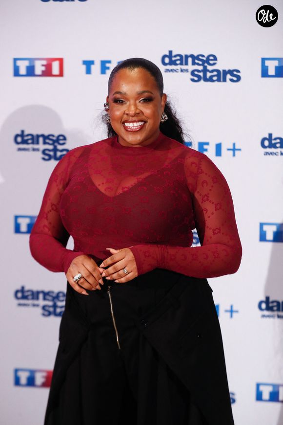 Mel Charlot - Photocall du lancement de la saison 2025 de l'émission "Danse avec les stars" (DALS) au siège de TF1 à Boulogne-Billancourt le 16 janvier 2025. © Christophe Clovis / Bestimage