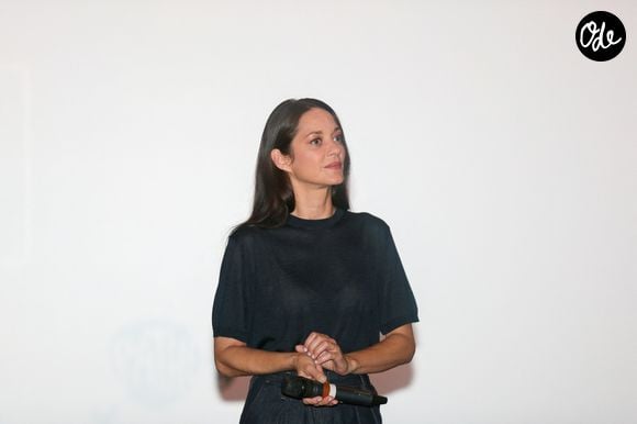 Marion Cotillard à l'avant-première du Film 'Karma' au cinéma Kinepolis de Lomme, France, le 3 octobre 2026. © Stéphane Vansteenkiste/Bestimage