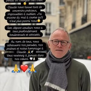 Très ému, le journaliste lui a rendu un hommage poignant.

Laurent Delahousse a rendu un bel hommage à un homme qui comptait pour lui. Capture d'écran Instagram