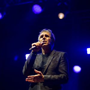 Julien Clerc en concert lors du Festival "Paris Paradis" à la Villette à Paris le 9 septembre 2023. © Pierre Perusseau/Bestimage | 00630971