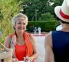 Une petite bergerie acquise il y a bien longtemps, dont l'histoire est intimement liée à la sienne. 

Véronique Jannot durant la 2ème soirée de la seconde édition des Théâtrales d'Eze avec Mélanie Page dans la pièce "Je m'appelle Georges" à l'oppidum du Col d'Eze, le 3 août 2024, où elle dédicace son dernier ouvrage, "le présent est mon refuge" aux édition Xo.
© Bruno Bebert / Bestimage