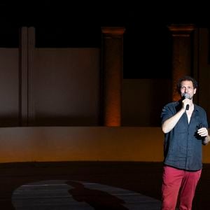 Exclusif - Eric Antoine - Spectacle "Adieu les Magnifiques" de Michel Boujenah au Théâtre de Verdure pour la clôture du 40ème Festival de Ramatuelle. Le 12 août 2024
© Cyril Bruneau / Festival de Ramatuelle / Bestimage