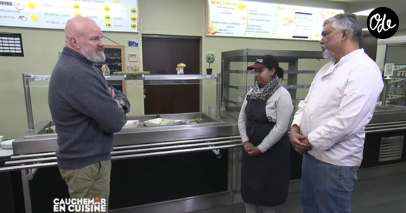 Neeta et Rakesh ont participé à "Cauchemar en cuisine", sur M6 avec Philippe Etchebest.
