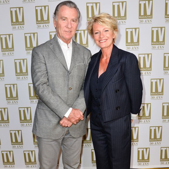 Exclusif - William Leymergie et Sophie Davant - Soirée d'anniversaire des 30 ans de TV Magazine au Pavillon des Champs-Elysées à Paris le 17 octobre 2017. © Coadic Guirec/Bestimage (no web - No Blog pour suisse et Belgique)