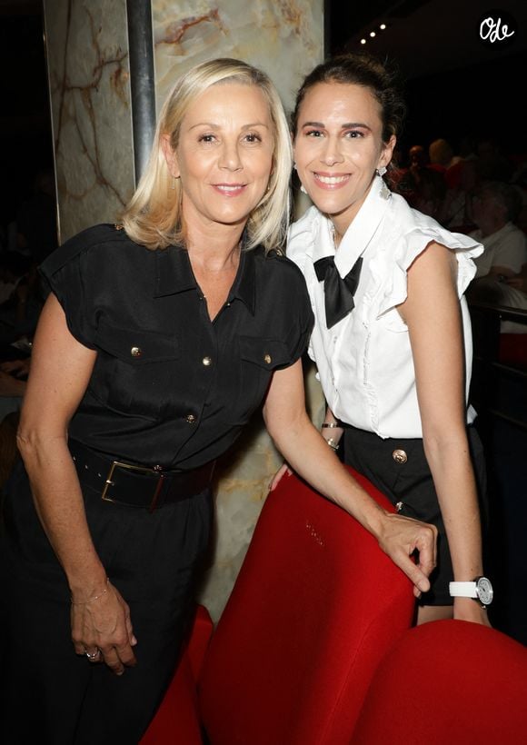 Laurence Ferrari et Sarah Saldmann - Avant-Première du documentaire "Notre Guerre" au cinéma le Balzac à Paris le 24 juin 2025. © Coadic Guirec/Bestimage