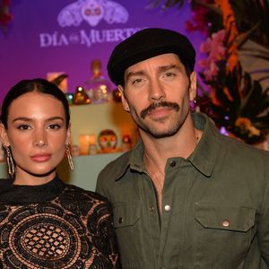 Jade Leboeuf et son compagnon Stéphane Rodrigues à la soirée "Dia De Muertos" organisée par la marque Téquila Patron dans le but de faire découvrir le rituel de Dia de Muertos (le jour de smorts), célébration mexicaine inscrite au patrimoine culturel immatériel de l’humanité de l’UNESCO. © Ramsamy Veeren/Bestimage