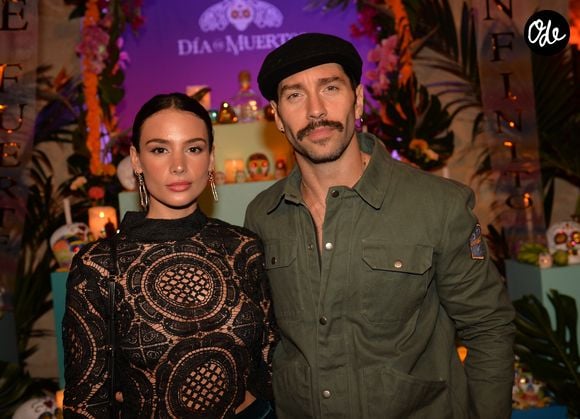 Jade Leboeuf et son compagnon Stéphane Rodrigues à la soirée "Dia De Muertos" organisée par la marque Téquila Patron dans le but de faire découvrir le rituel de Dia de Muertos (le jour de smorts), célébration mexicaine inscrite au patrimoine culturel immatériel de l’humanité de l’UNESCO. © Ramsamy Veeren/Bestimage