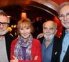 Exclusif - Bruno Moynot, Gérard Jugnot, Marie-Anne Chazel et Thierry Lhermitte assistent au lancement du livre Le Splendid " Le Splendid par Le Splendid " organisé par Five Eyes Production au Buddha Bar à Paris, France, le 20 novembre 2024 à Paris, France. Photo by Jerome Dominé/ABACAPRESS.COM