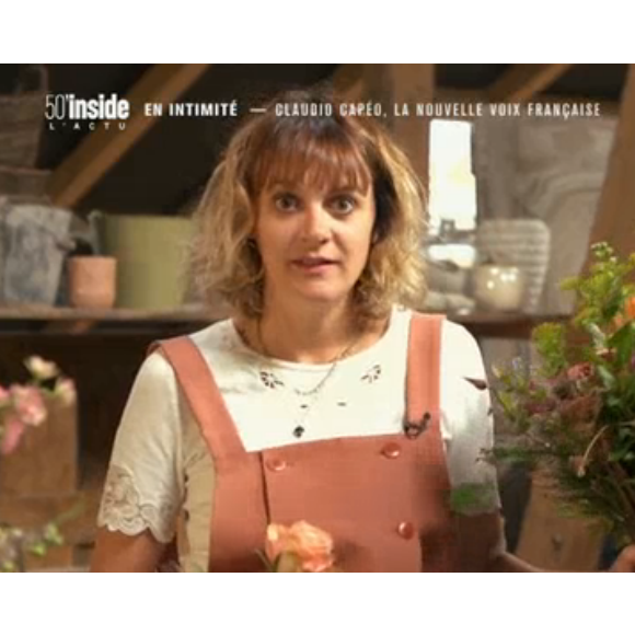 Aurélie, la compagne de Claudio Capéo, dans 50 minutes Inside, le 12 octobre 2019