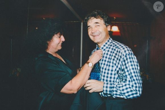 Pierre Perret et sa femme feu Rebecca (Simone Mazaltarim)
JLPPA / Bestimage