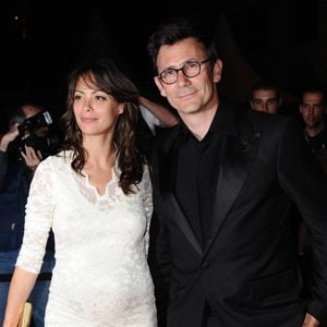 Berenice Bejo et Michel Hazanavicius assistent au dîner de gala des lauréats après la cérémonie de clôture du 64ème Festival International du Film de Cannes, au Palais des Festivals à Cannes, dans le sud de la France, le 22 mai 2011. Photo par Hahn-Nebinger-Genin/ABACAPRESS.COM