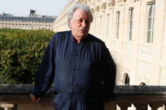 Exclusif - Hervé Vilard - Cérémonie de remise des insignes de Commandeur des Arts et des Lettres à Catherine Jacob au Ministère de la Culture à Paris le 5 septembre 2023 © Christophe Clovis / Bestimage