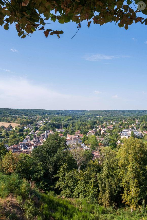 Chevreuse (78) : vue sur la ville et la vallée dans le Parc Naturel Régional de La Haute Vallée de Chevreuse - Photo by Matarezo/ANDBZ/ABACAPRESS.COM