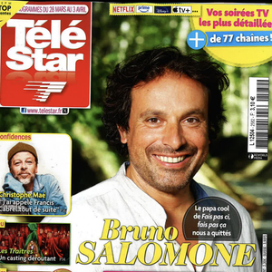 La Une du magazine "Télé Star" du lundi 23 mars 2026
