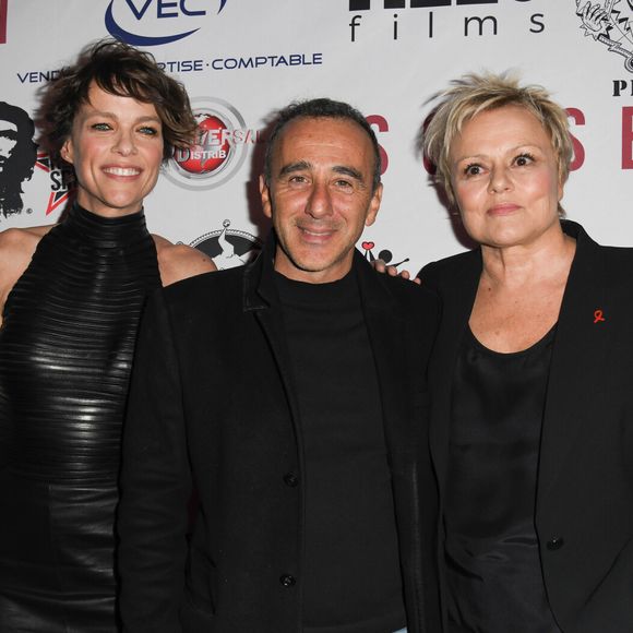 Anne Le Nen, Elie Semoun et Muriel Robin à l'avant-première du film "Des gens bien" au cinéma Gaumont-Opéra à Paris le 2 avril 2019. © Coadic Guirec/Bestimage