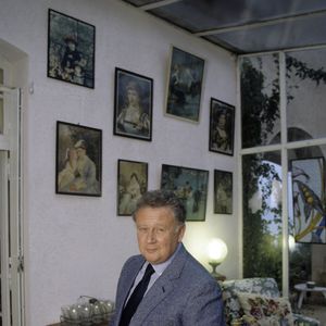Archives - En France, Philippe Bouvard dans sa villa de Cannes le 2 février 1996.

© Bestimage