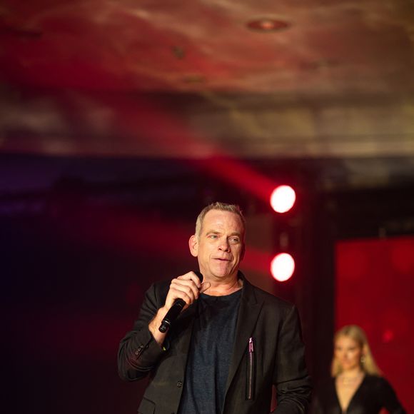 Exclusif - Garou - Défilé du 10ème anniversaire du Casa Fashion Show au Sofitel Casablanca Tour Blanche à Casablanca, Maroc, le 14 mai 2022. © Da Silva-Doignon/Bestimage