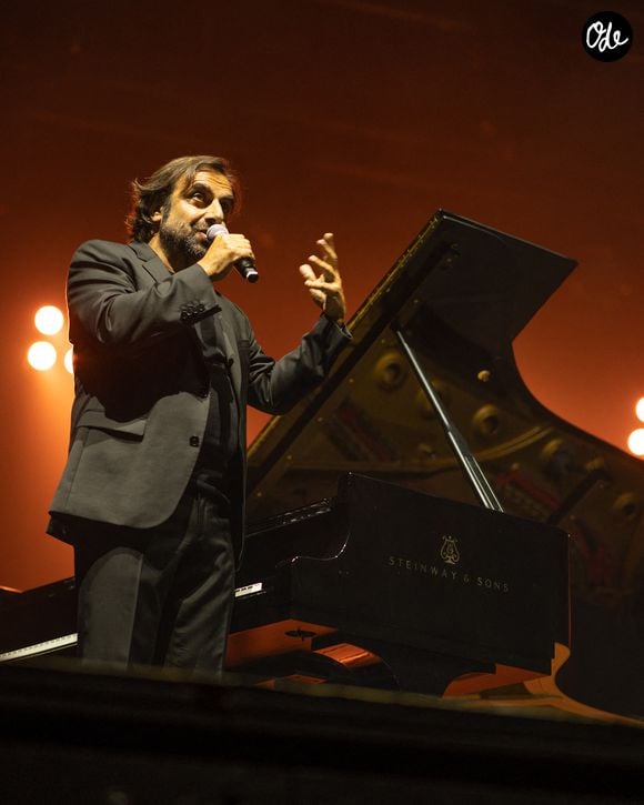 Exclusif - André Manoukian - Concert solidaire au profit des enfants de la guerre "Ensemble" à l'Olympia à Paris le 4 juillet 2022. © Anthony Mkrtchian via Bestimage