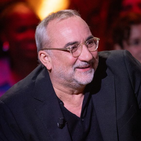 Exclusif - Antoine Dulery lors de l'enregistrement de l'émission "La Boîte à secrets", présentée par F.Bollaert et diffusée le 2 janvier 2026 sur France 3, dans les studios du Lendit à Saint-Denis, France, le 1er décembre 2025. © Cyril Moreau/Bestimage